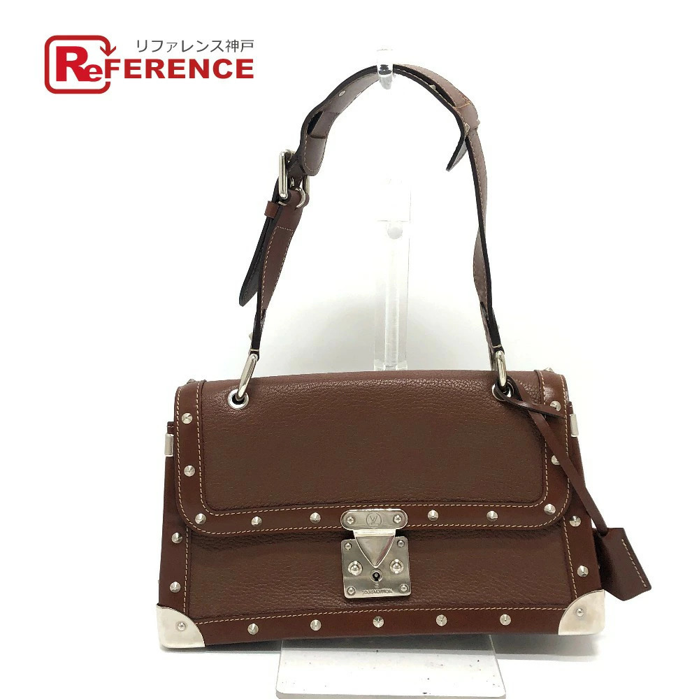 LOUIS VUITTON Suhali Tarantula Shoulder Bag Handbag Crossbody Leather Brown